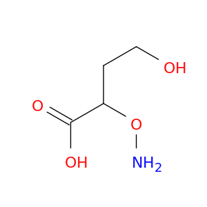Butanoic acid, 2-(aminooxy)-4-hydroxy-