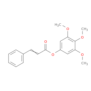 2-Propenoic acid, 3-phenyl-, 3,4,5-trimethoxyphenyl ester