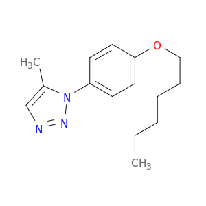 1H-1,2,3-Triazole, 1-[4-(hexyloxy)phenyl]-5-methyl-