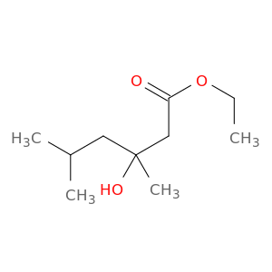 Hexanoic acid,3-hydroxy-3,5-dimethyl-, ethyl ester