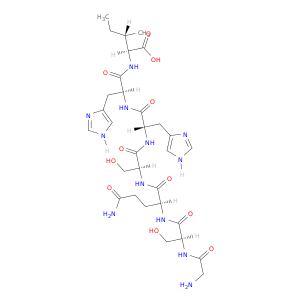 L-Isoleucine, glycyl-L-seryl-L-glutaminyl-L-seryl-L-histidyl-L-histidyl-