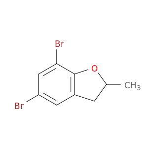 Benzofuran, 5,7-dibromo-2,3-dihydro-2-methyl-