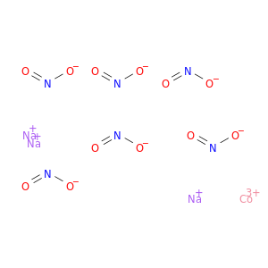 cobalt(3+) sodium nitrite(1:3:6)