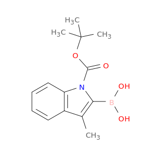 1-Boc-3-甲基吲哚-2-硼酸