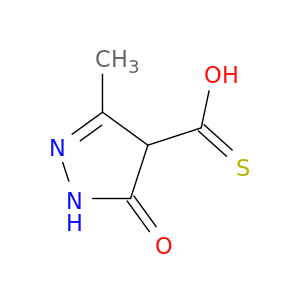 1H-Pyrazole-4-carbothioicacid, 4,5-dihydro-3-methyl-5-oxo-
