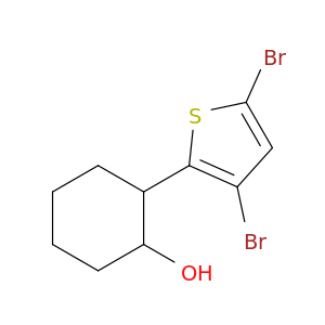 Cyclohexanol, 2-(3,5-dibromo-2-thienyl)-