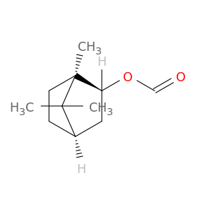 双环[2.2.1]庚烷-2-醇,1,7,7-三甲基-,甲酸盐,(1R-ENDO)-