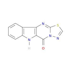 1,3,4-Thiadiazolo[3',2':1,2]pyrimido[5,4-b]indol-5(6H)-one