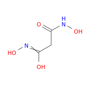 Propanimidic acid, N-hydroxy-3-(hydroxyamino)-3-oxo-