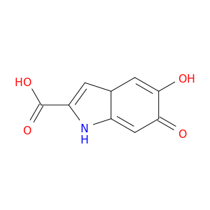 1H-Indole-2-carboxylic acid, 3a,6-dihydro-5-hydroxy-6-oxo-