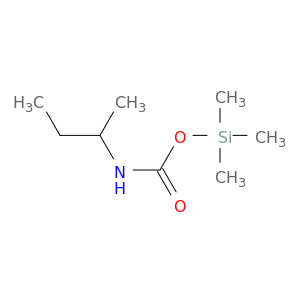 Carbamic acid, (1-methylpropyl)-, trimethylsilyl ester