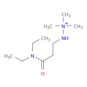 Hydrazinium, 2-[3-(diethylamino)-3-oxopropyl]-1,1,1-trimethyl-