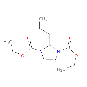 1H-Imidazole-1,3(2H)-dicarboxylic acid, 2-(2-propenyl)-, diethyl ester
