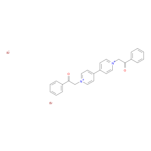 4,4'-Bipyridinium, 1,1'-bis(2-oxo-2-phenylethyl)-, dibromide