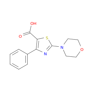 2-吗啉-4-基-4-苯基噻唑-5-甲酸