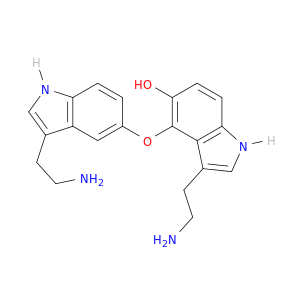 1H-Indol-5-ol, 3-(2-aminoethyl)-4-[[3-(2-aminoethyl)-1H-indol-5-yl]oxy]-