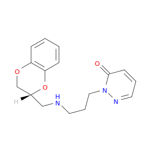 3(2H)-Pyridazinone, 2-(3-((((2R)-2,3-dihydro-1,4-benzodioxin-2-yl)methyl)amino)propyl)-