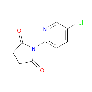 2,5-Pyrrolidinedione, 1-(5-chloro-2-pyridinyl)-