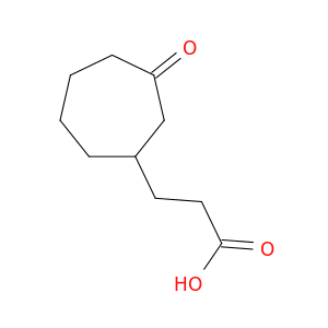 Cycloheptanepropanoic acid, 3-oxo-