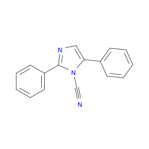 1H-Imidazole-1-carbonitrile, 2,5-diphenyl-