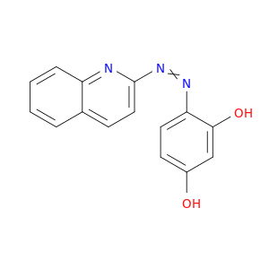 1,3-Benzenediol, 4-(2-quinolinylazo)-