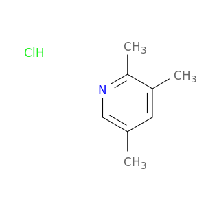 Pyridine, 2,3,5-trimethyl-, hydrochloride