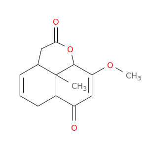 9-methoxy-9b-methyl-3,3a,6,6a,9a,9b-hexahydrobenzo[de]chromene-2,7-dione