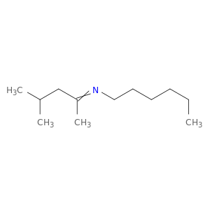 1-Hexanamine, N-(1,3-dimethylbutylidene)-