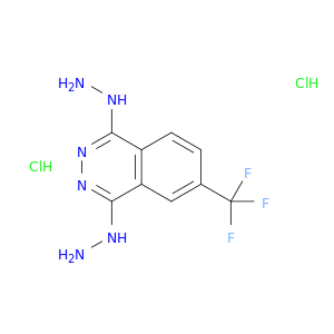 Phthalazine,1,4-dihydrazinyl-6-(trifluoromethyl)-, hydrochloride (1:2)