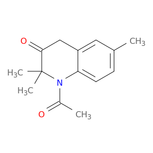 3(2H)-Quinolinone, 1-acetyl-1,4-dihydro-2,2,6-trimethyl-