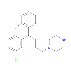 Piperazine, 1-[3-(2-chloro-9H-thioxanthen-9-yl)propyl]-
