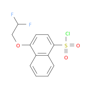 4-(2,2-Difluoroethoxy)naphthalene-1-sulfonyl Chloride