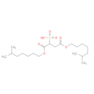 Butanedioic acid,2-sulfo-, 1,4-diisooctyl ester