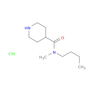 N-丁基-N-甲基哌啶-4-甲酰胺盐酸盐