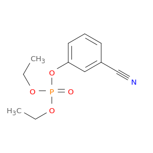 Phosphoric acid, 3-cyanophenyl diethyl ester