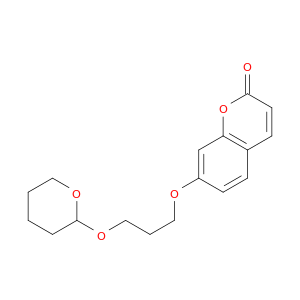 2H-1-Benzopyran-2-one, 7-[3-[(tetrahydro-2H-pyran-2-yl)oxy]propoxy]-