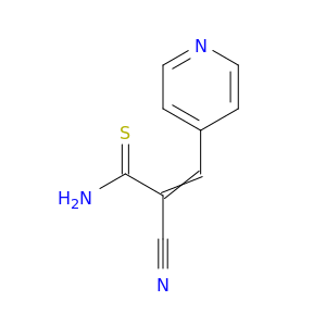 2-Propenethioamide, 2-cyano-3-(4-pyridinyl)-