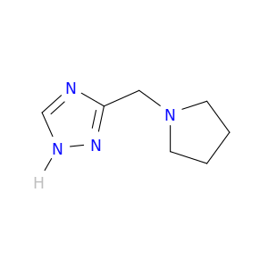 1H-1,2,4-Triazole, 3-(1-pyrrolidinylmethyl)-
