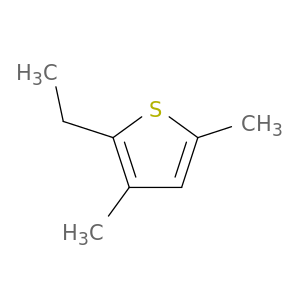 Thiophene, 2-ethyl-3,5-dimethyl-