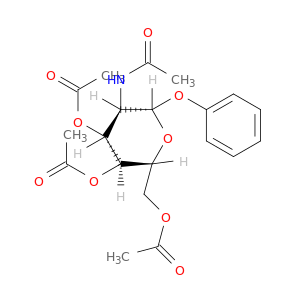Phenyl 2-acetamido-3,4,6-tri-O-acetyl-2-deoxy-b-D-glucopyranoside