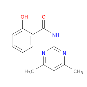 Benzamide, N-(4,6-dimethyl-2-pyrimidinyl)-2-hydroxy-