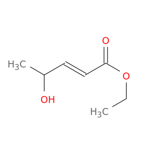 2-Pentenoic acid, 4-hydroxy-, ethyl ester, (2E)-