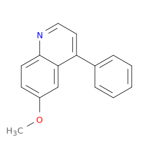Quinoline, 6-methoxy-4-phenyl-