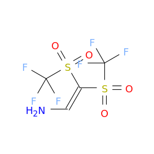 Ethenamine, 2,2-bis[(trifluoromethyl)sulfonyl]-