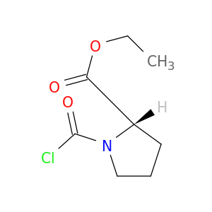L-Proline,1-(chlorocarbonyl)-, ethyl ester