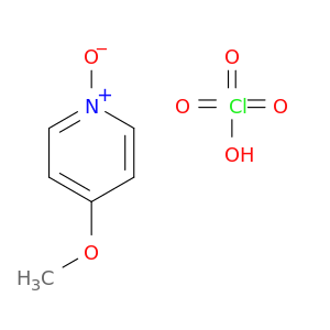 Pyridine, 4-methoxy-, 1-oxide, perchlorate