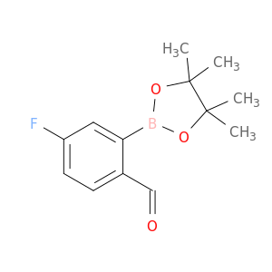 4-氟-2-(4,4,5,5-四甲基-1,3,2-二氧硼戊烷-2-基)苯甲醛