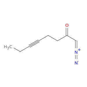 5-Octyn-2-one, 1-diazo-