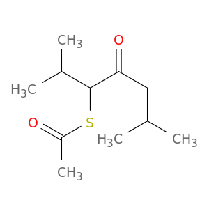 Ethanethioic acid, S-[4-methyl-1-(1-methylethyl)-2-oxopentyl] ester