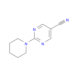 2-(1-Piperidinyl)-5-pyrimidinecarbonitrile